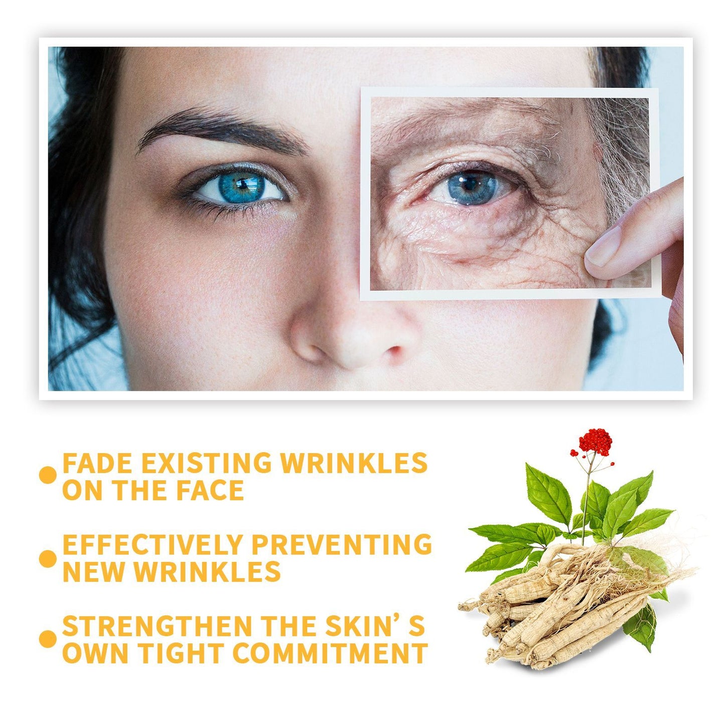 Ginseng anti-aging serum benefits