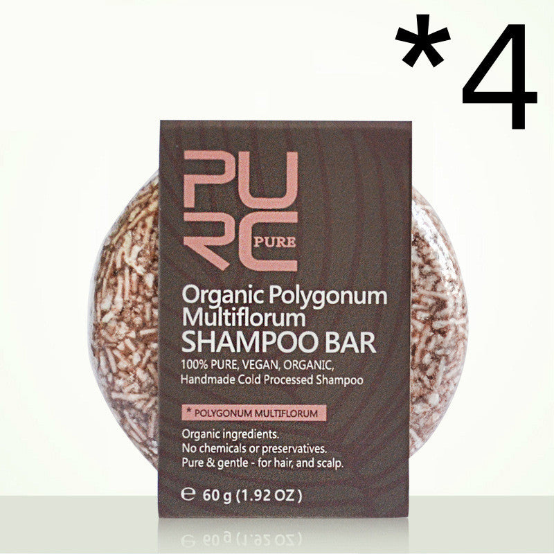 Herbal soap bar balancing scalp oil production