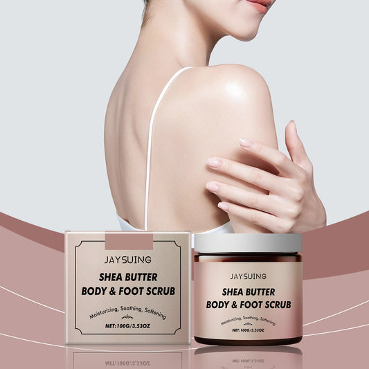 creamy shea butter exfoliating scrub