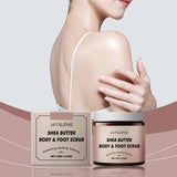 creamy shea butter exfoliating scrub