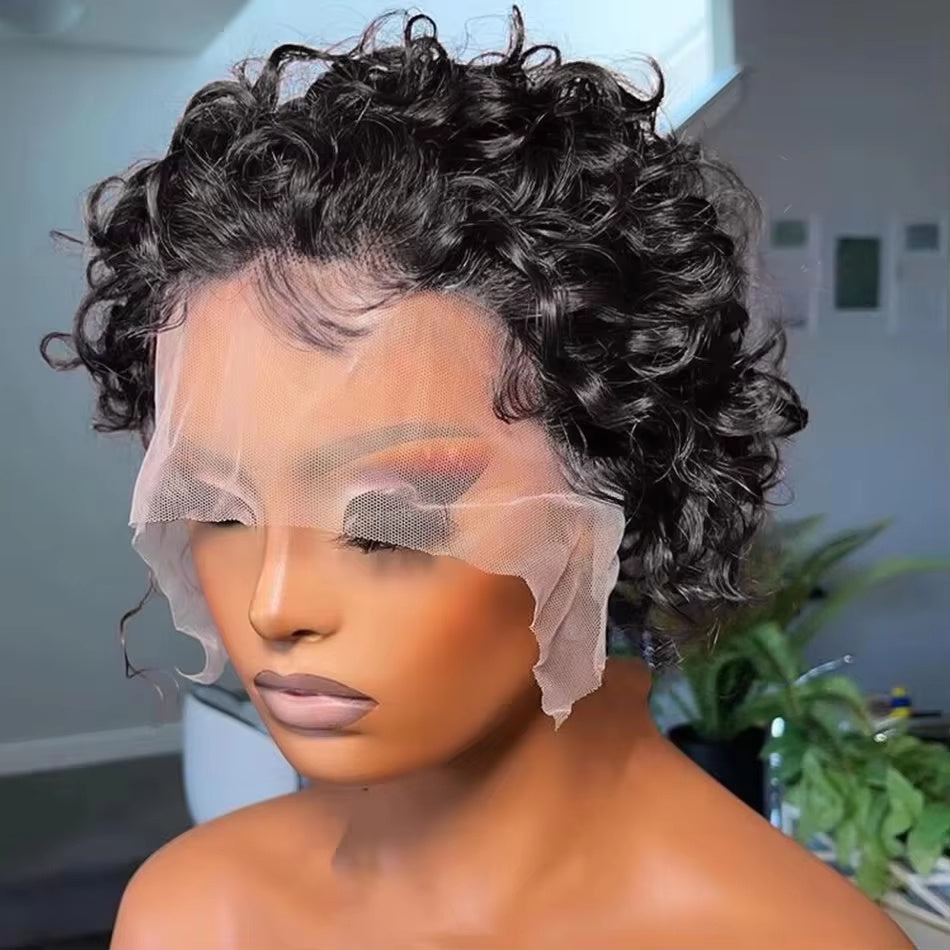 Soft human hair fiber texture