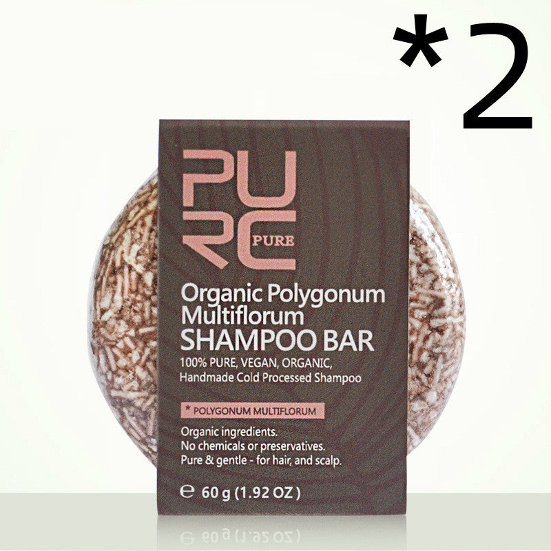 Herbal shampoo bar reducing excess oil