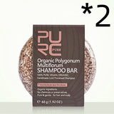 Herbal shampoo bar reducing excess oil