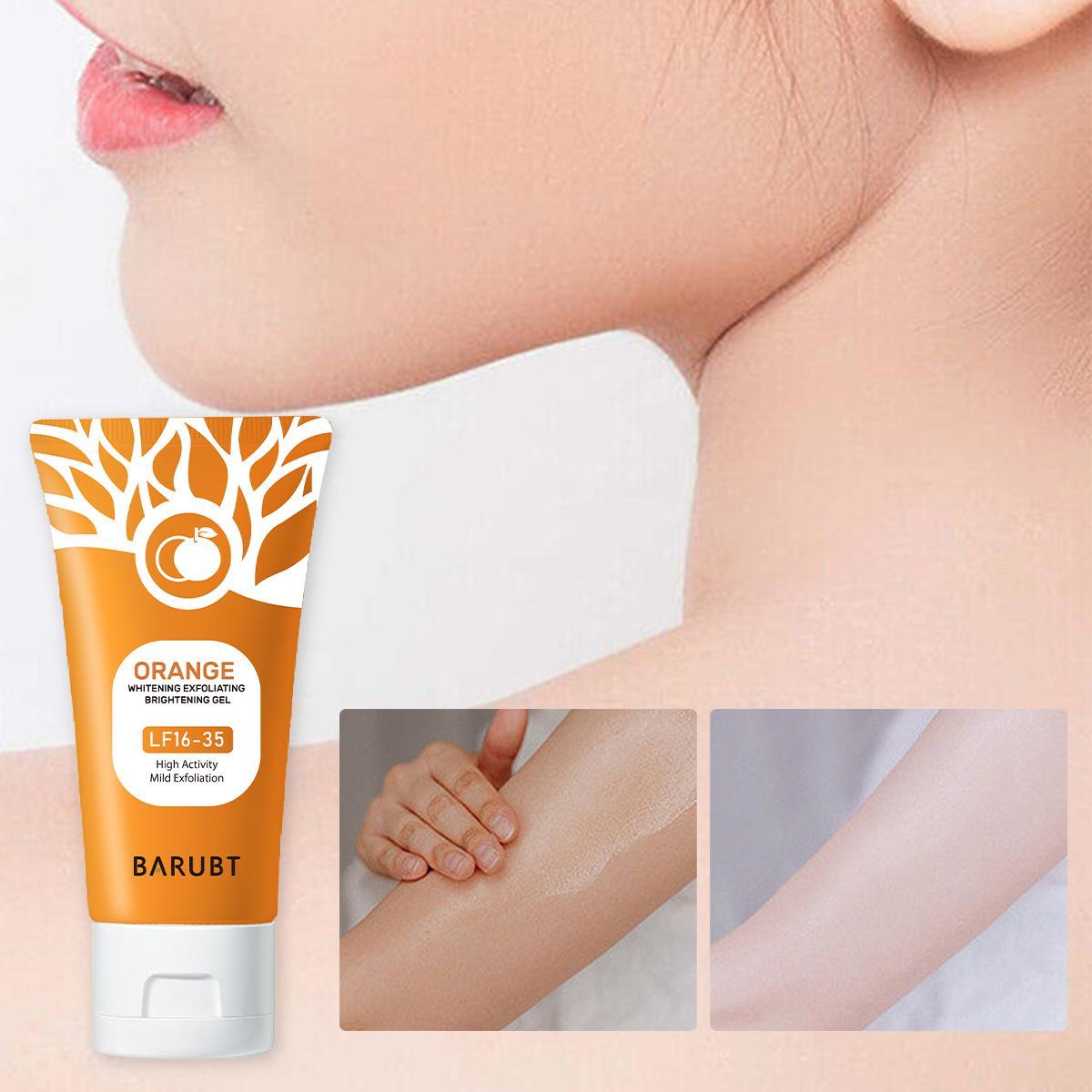 Natural mud exfoliator for dry skin