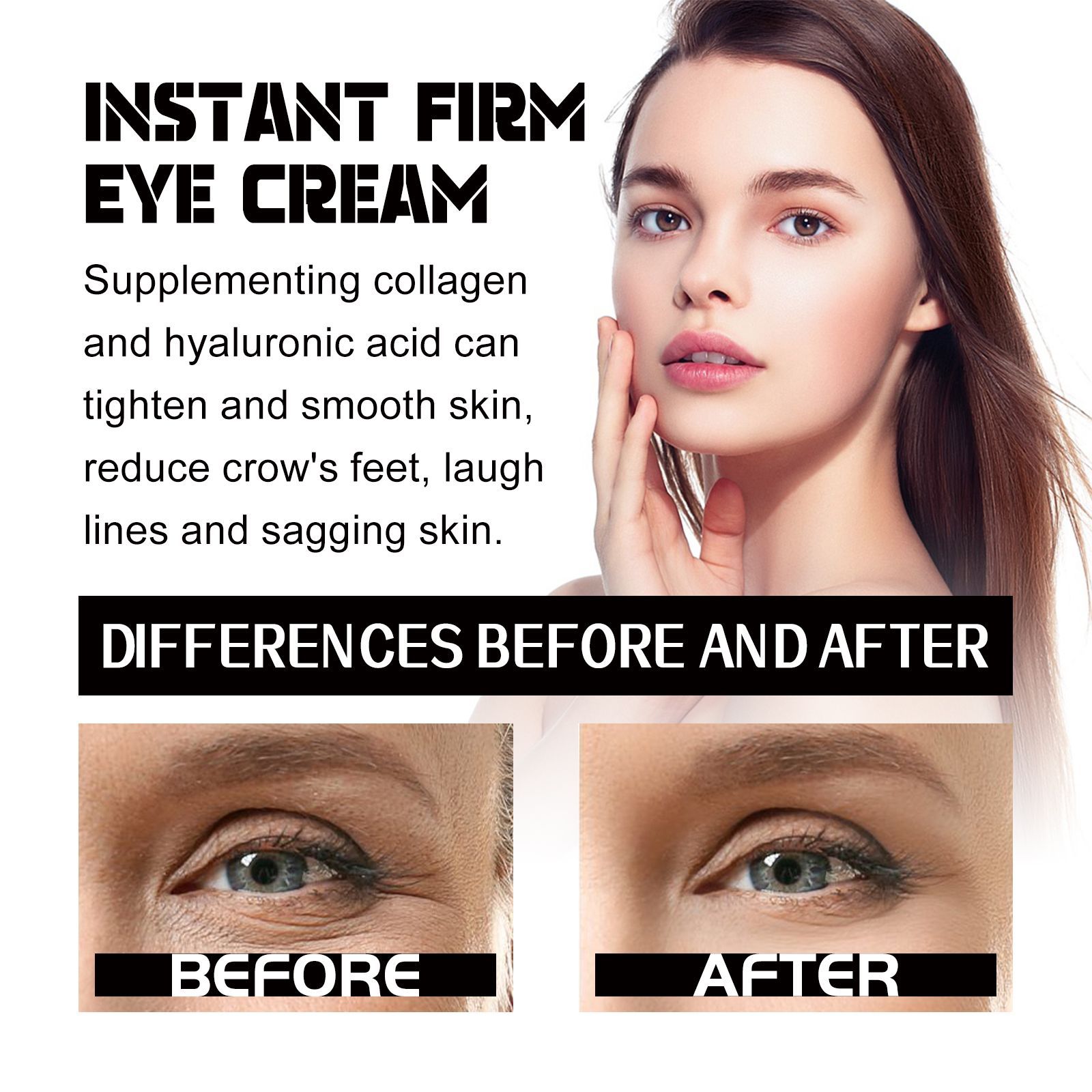 Lightweight firming eye cream