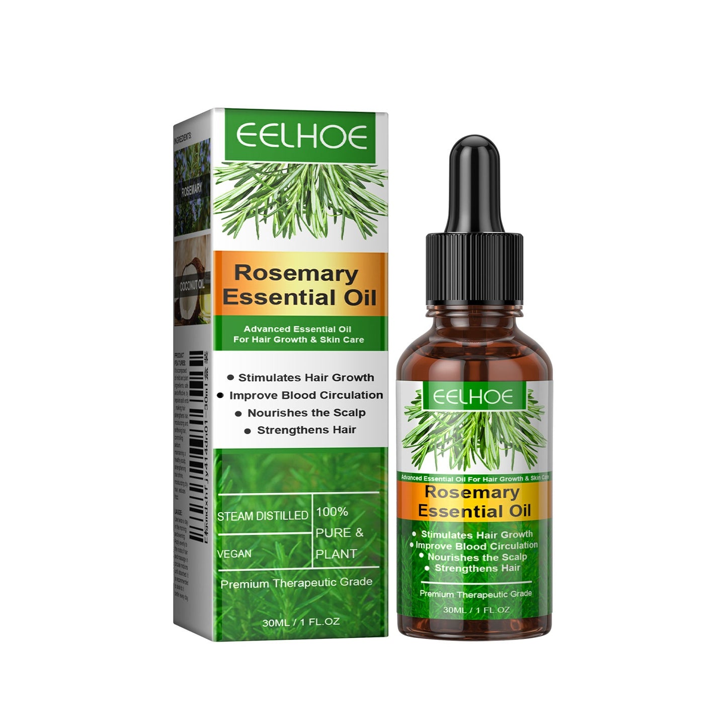 Moisturizing rosemary oil for dry scalp