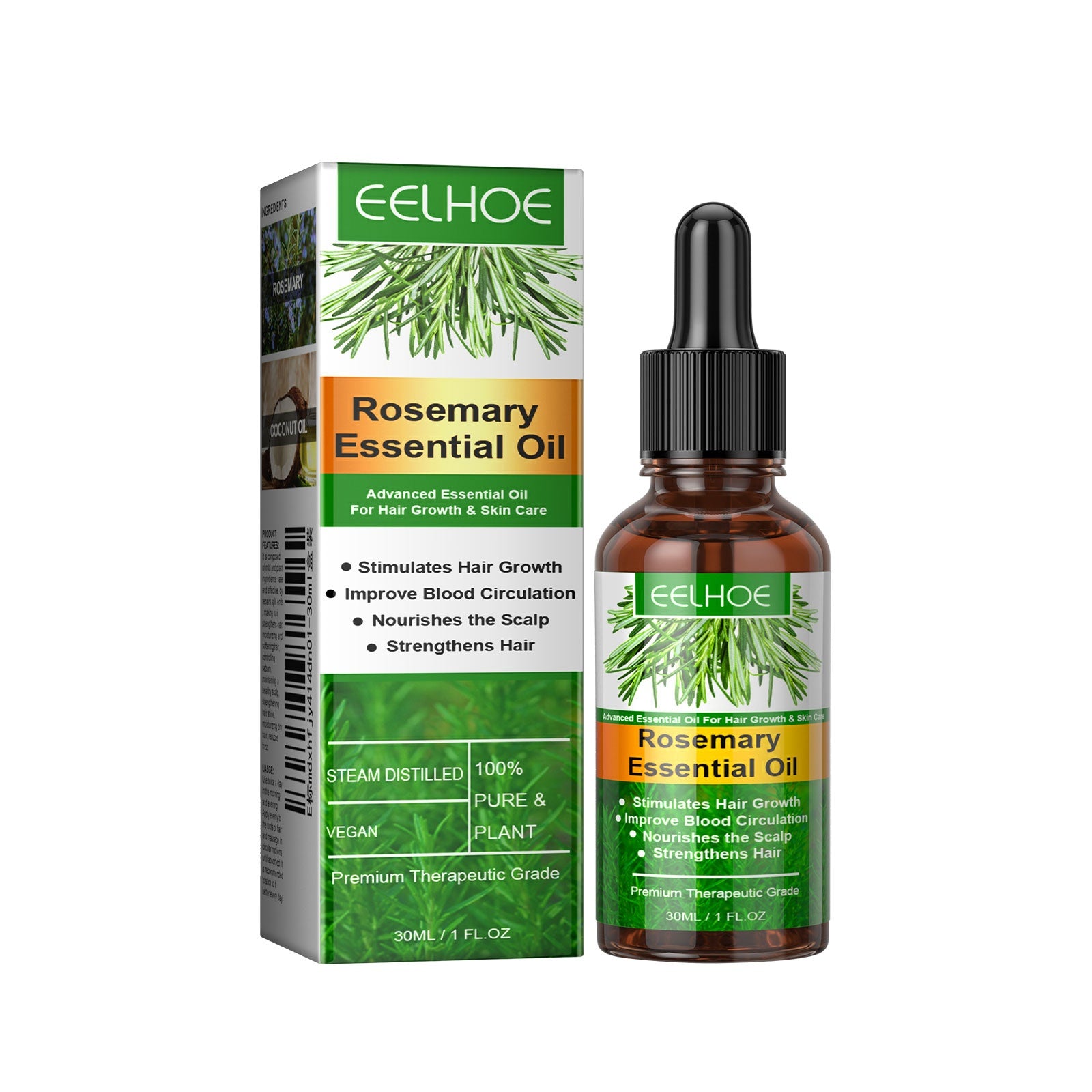 Moisturizing rosemary oil for dry scalp