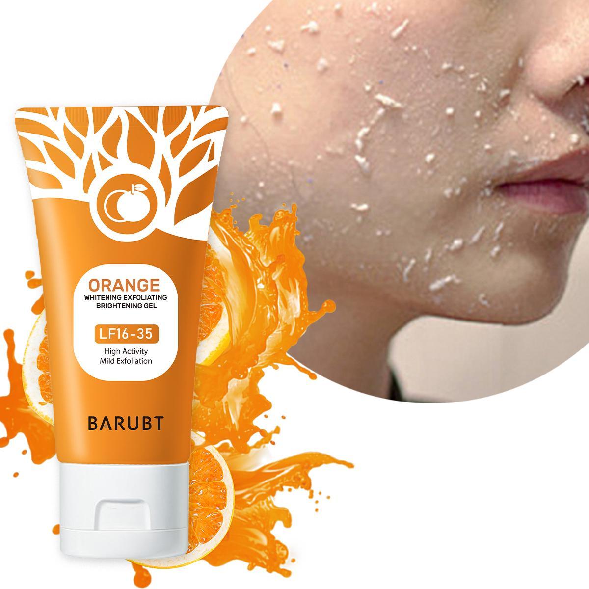 Exfoliating gel for glowing skin