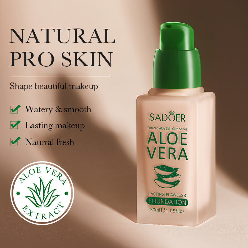 Full face makeup foundation cream application