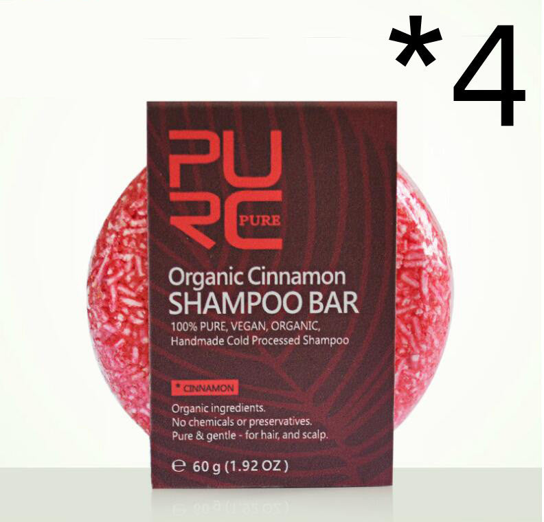 All-natural Purc hair soap with herbal extracts